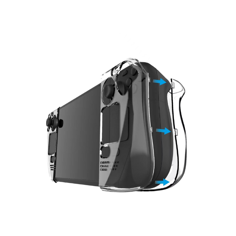 MoeMolly Clear Steam Deck LCD/OLED Protective Case