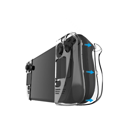 MoeMolly Clear Steam Deck LCD/OLED Protective Case