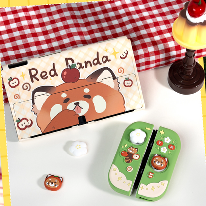 MoeMolly Red Panda Nintendo Switch 2 Protective Case (Fall Limited)