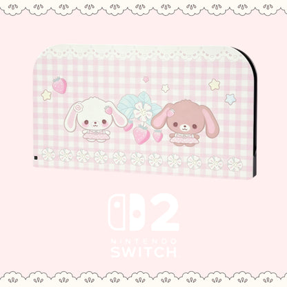 MoeMolly Nintendo Switch 2 Protective Case-Strawberry Sugarbunnies