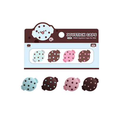 MoeMolly Thumb Grips for Nintendo Switch 2/Steam Deck-Chocolate Candy