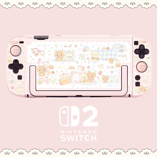 MoeMolly Rilakkuma Nintendo Switch 2 Protective Case