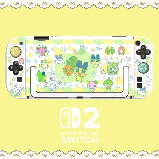 MoeMolly Tamagotchi Nintendo Switch 2 Protective Case-White