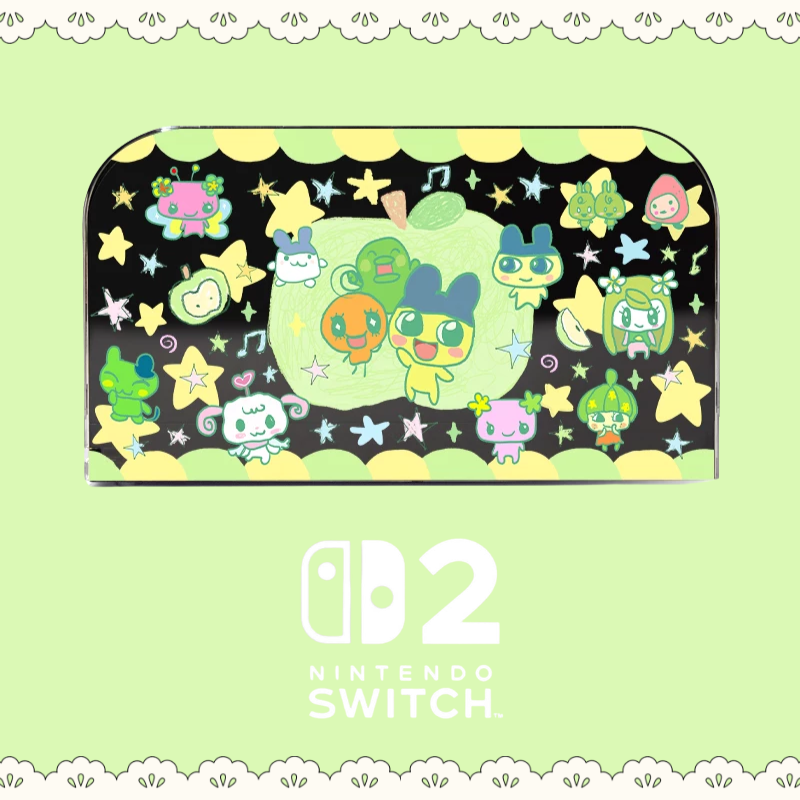 MoeMolly Tamagotchi Nintendo Switch 2 Protective Case-Transparent