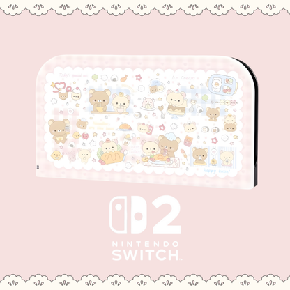 MoeMolly Rilakkuma Nintendo Switch 2 Protective Case MoeMolly Rilakkuma Nintendo Switch 2 Protective Case
