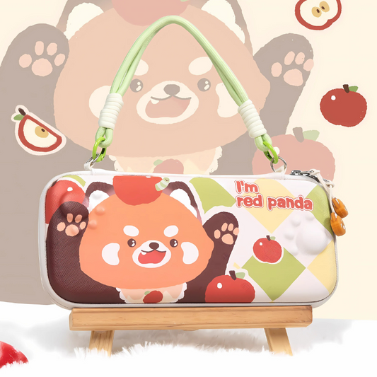 MoeMolly Red Panda Nintendo Switch 2 Carrying Bag (Fall Limited)