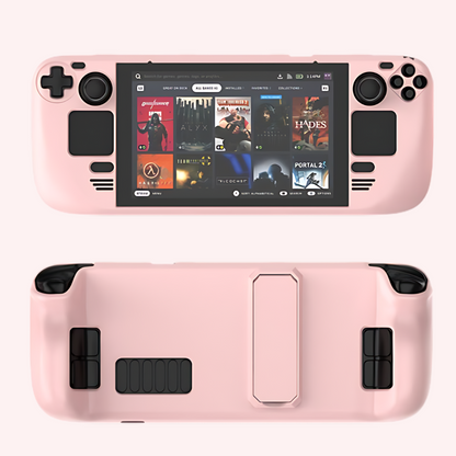 MoeMolly Solid Color Steam Deck Protective Case-Light Pink