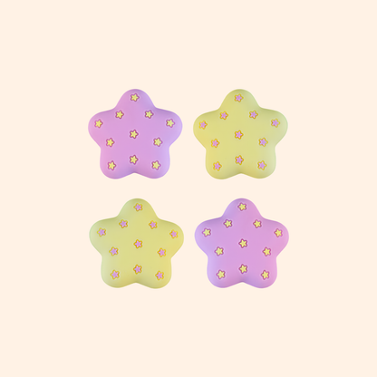 MoeMolly Thumb Grips for Nintendo Switch 2/Steam Deck-Chocolate Stars