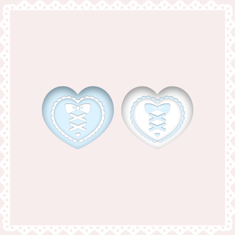 MoeMolly Heart & Lace Thumb Grips for Nintendo Switch 2 & Steam Deck OLED