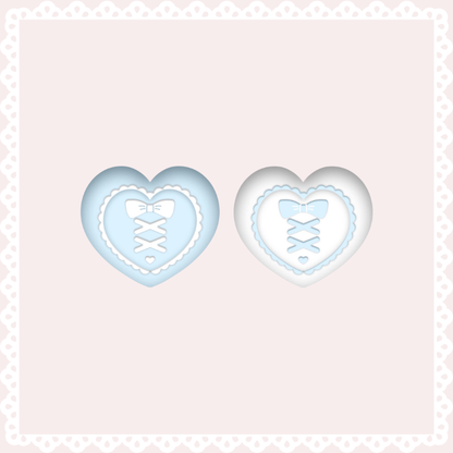 MoeMolly Heart & Lace Thumb Grips for Nintendo Switch 2 & Steam Deck OLED