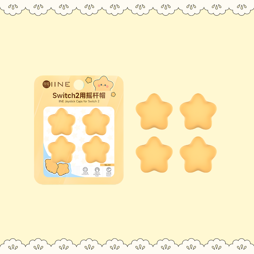 MoeMolly Thumb Grips for Nintendo Switch 2 & Steam Deck OLED-Shining Star