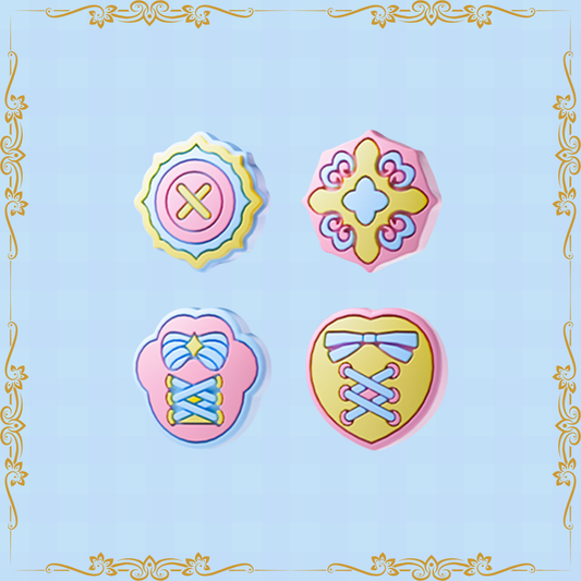 MoeMolly Thumb Grips for Nintendo Switch 2-Gothic Lolita
