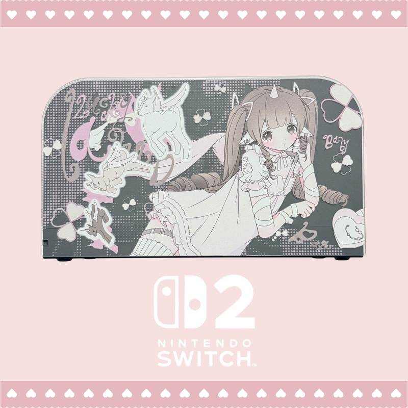 MoeMolly Nintendo Switch 2 Protective Case-Pony Girl(Unicorn)