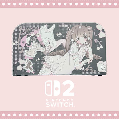 MoeMolly Nintendo Switch 2 Protective Case-Pony Girl(Unicorn)