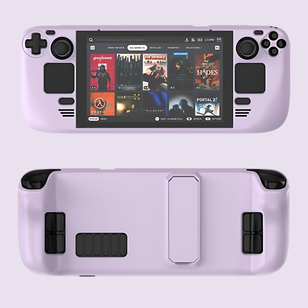 MoeMolly Solid Color Steam Deck Protective Case-Lilac