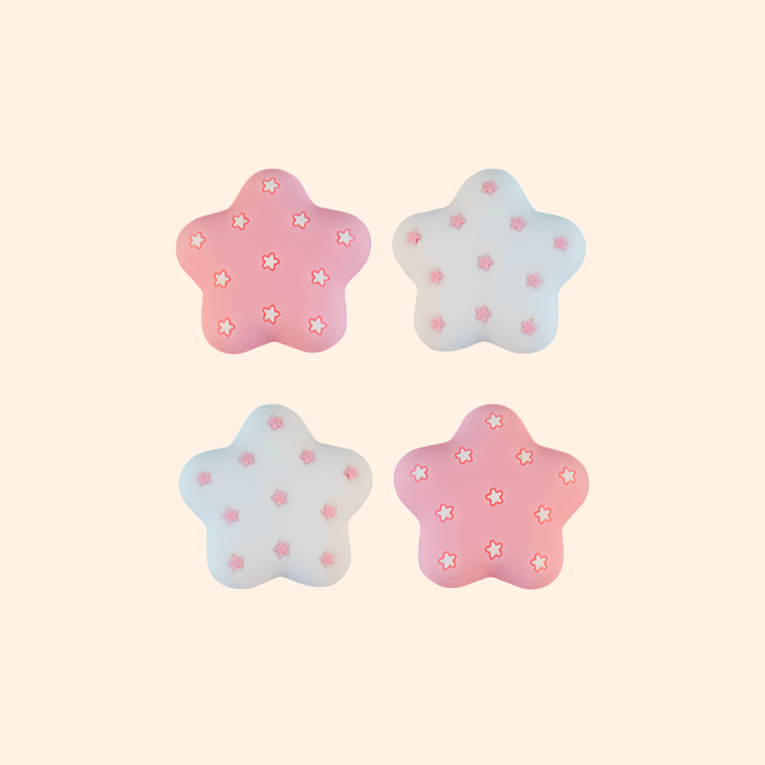 MoeMolly Thumb Grips for Nintendo Switch 2/Steam Deck-Chocolate Stars