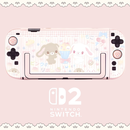 MoeMolly Dessert Bunny Nintendo Switch 2 Protective Case