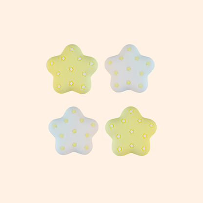 MoeMolly Thumb Grips for Nintendo Switch 2/Steam Deck-Chocolate Stars