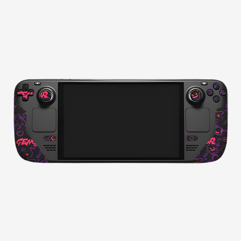 MoeMolly Anti-Slip Textured Skin Stickers for Steam Deck-Gengar