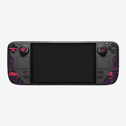 MoeMolly Anti-Slip Textured Skin Stickers for Steam Deck-Gengar