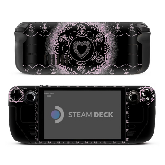 MoeMolly Steam Deck Skin Stickers-Midnight Blush