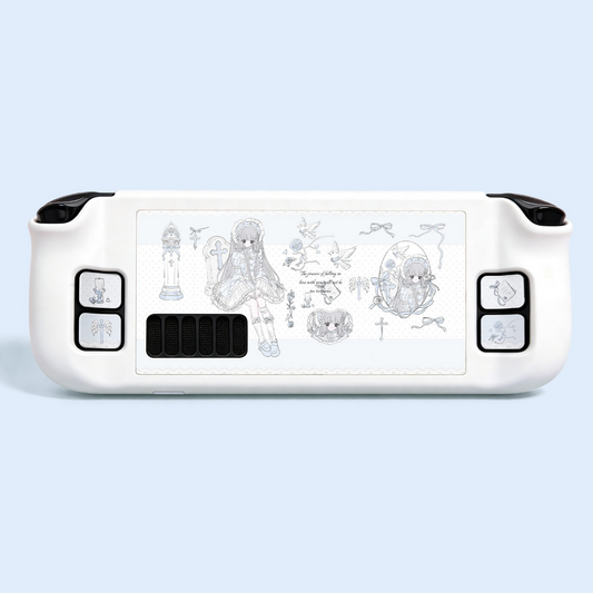 MoeMolly Steam Deck LCD/OLED Protective Case-Girl's Poem