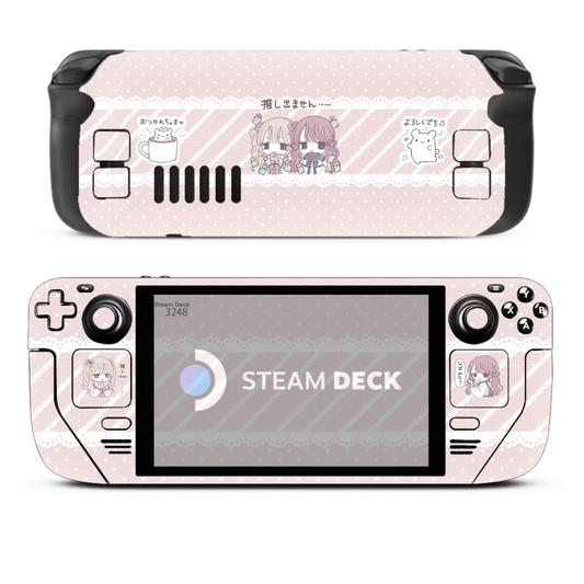 MoeMolly Aesthetic Steam Deck Vinyl Skin-Anime Tea Time