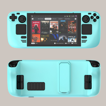 MoeMolly Solid Color Steam Deck LCD/OLED Protective Case-Ice Blue