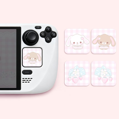 MoeMolly Steam Deck LCD/OLED Protective Case-Strawberry Sugarbunnies