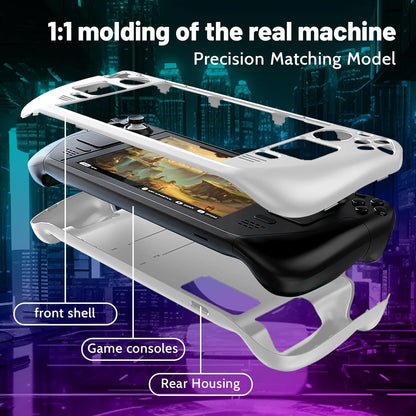 MoeMolly Solid Color Steam Deck Protective Case-White