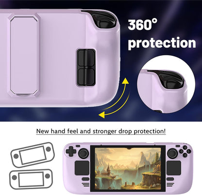 MoeMolly Solid Color Steam Deck Protective Case-Lilac