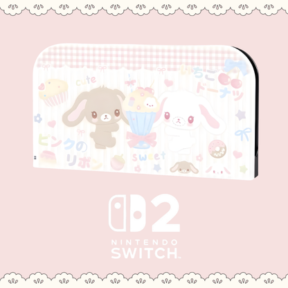 MoeMolly Dessert Bunny Nintendo Switch 2 Protective Case