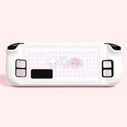 MoeMolly Steam Deck LCD/OLED Protective Case-Sugar Bunny Garden