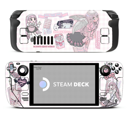 MoeMolly DOMI Aesthetic Steam Deck Skin Stickers