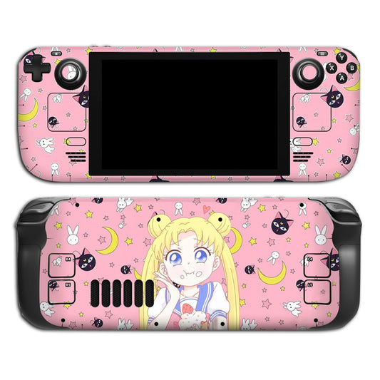 MoeMolly Steam Deck Skin Stickers-IceCream Sailor Moon