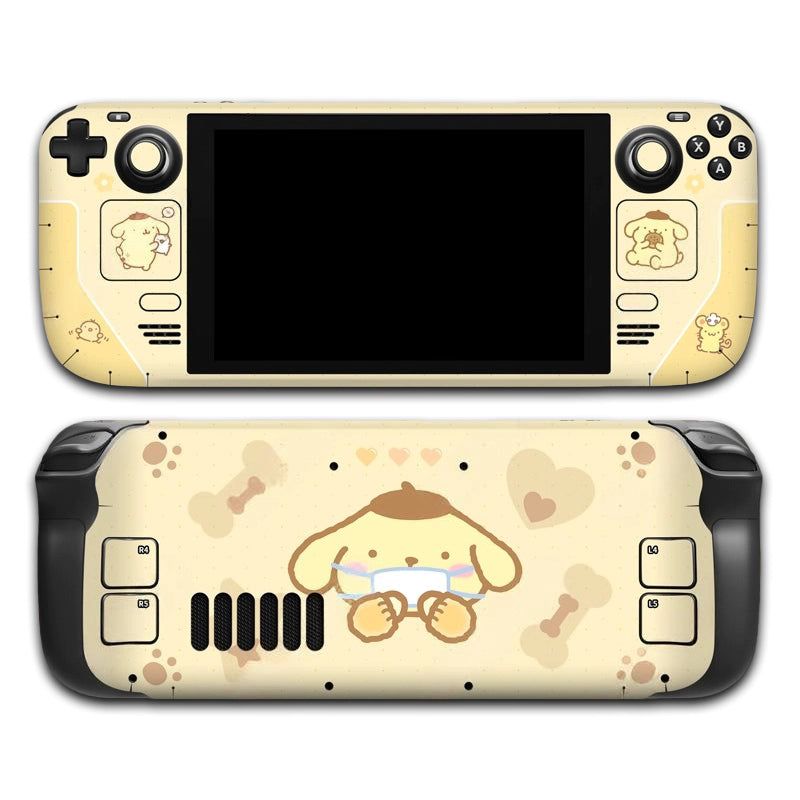 MoeMolly Sanrio Steam Deck Skin Stickers-Pompompurin