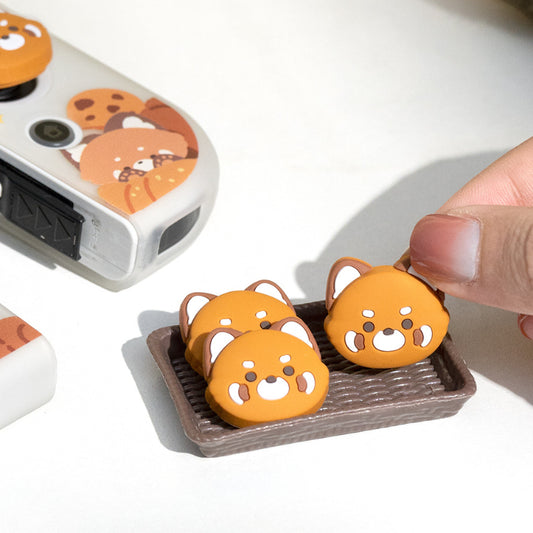 MoeMolly Red Panda Thumb Grips