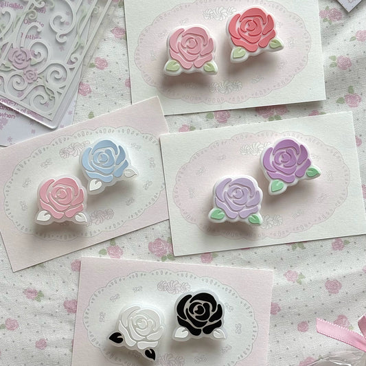 MoeMolly Thumb Grips for Nintendo Switch 2/Steam Deck-Rose Garden