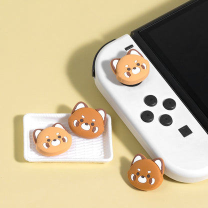 MoeMolly Red Panda Thumb Grips