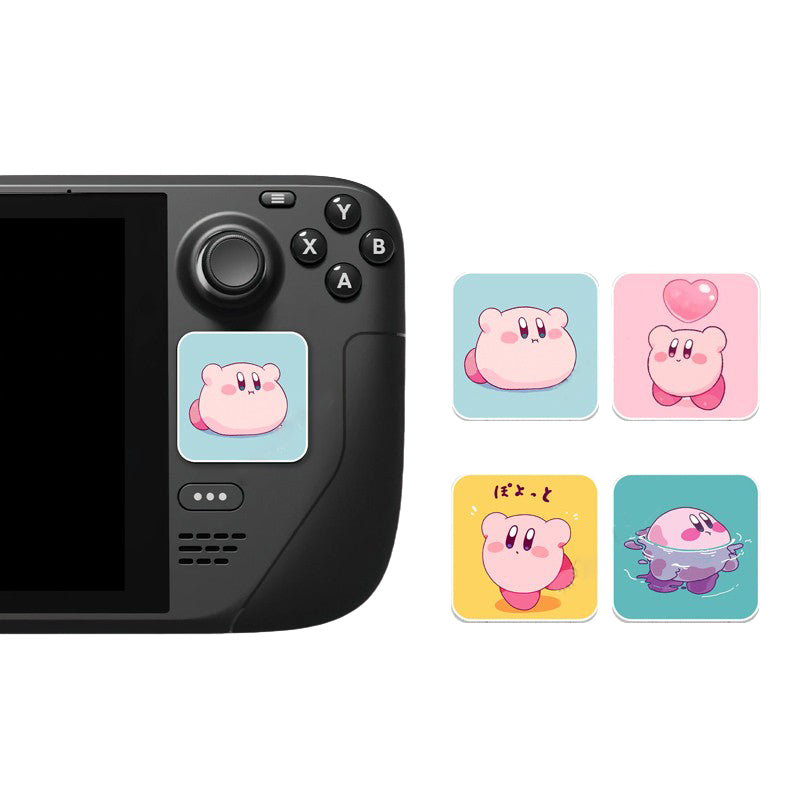 MoeMolly Kirby Steam Deck Trackpads Protector Skin Stickers