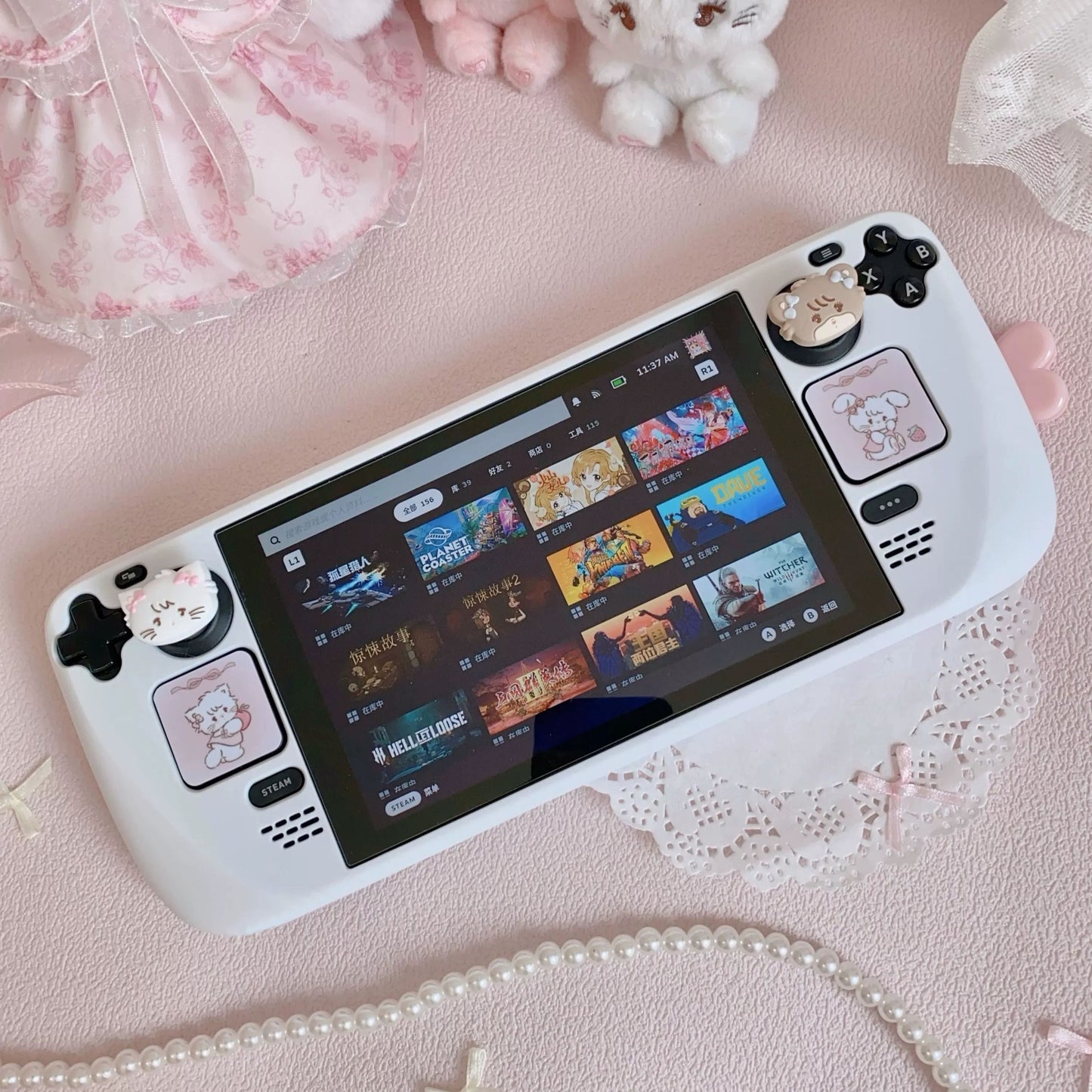 MoeMolly Mikko Steam Deck Protective Case-Cherry Beastie