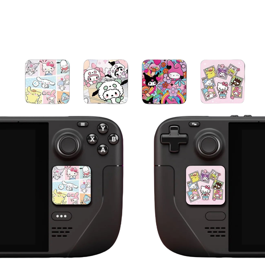 MoeMolly Sanrio Friends Steam Deck Trackpads Protector Skin Stickers-Selfie