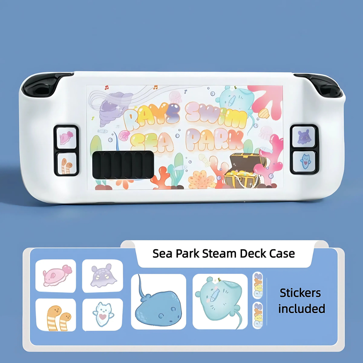 MoeMolly Bubbling Bubble Steam Deck Protective Case