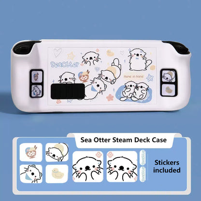 MoeMolly Sea Otter Steam Deck Protective Case