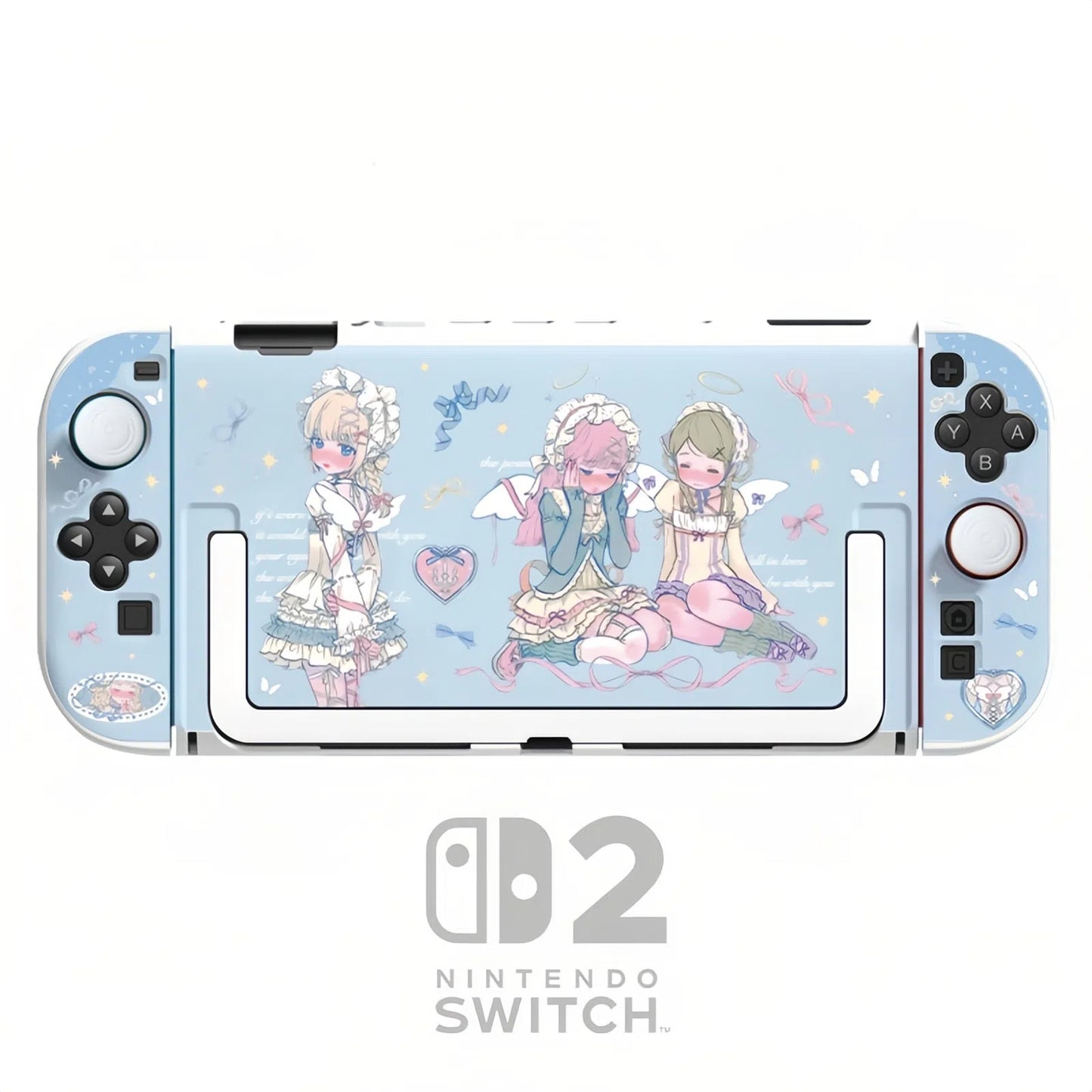 MoeMolly Kawaii Girl Nintendo Switch 2 Protective Case