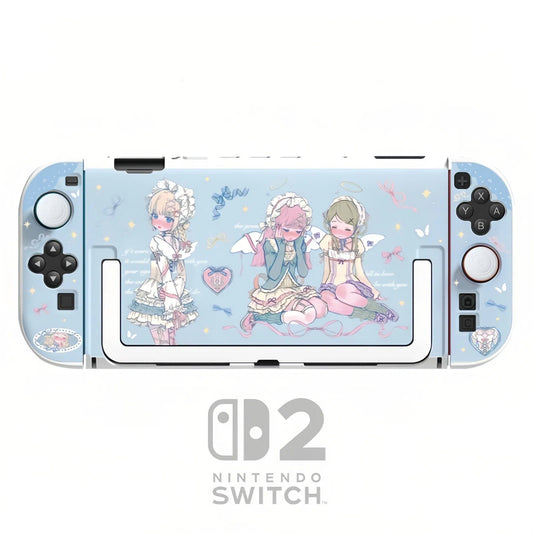 MoeMolly Kawaii Girl Nintendo Switch 2 Protective Case