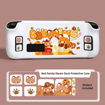 MoeMolly Red Panda Steam Deck Protective Case