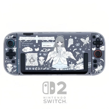 MoeMolly Angelic Girl Nintendo Switch 2 Protective Case