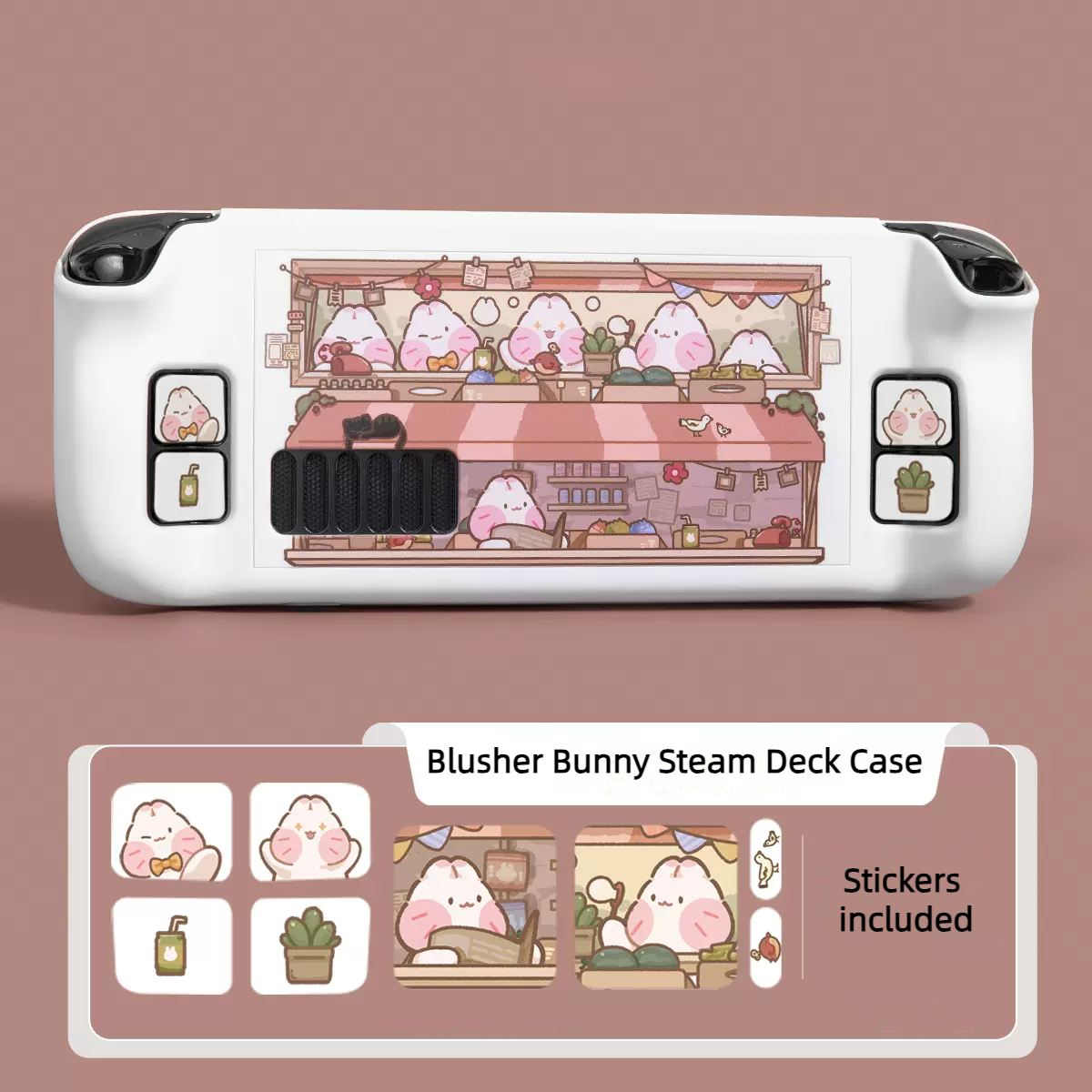 MoeMolly Blusher Bunny Steam Deck Protective Case