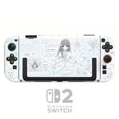MoeMolly Angelic Girl Nintendo Switch 2 Protective Case
